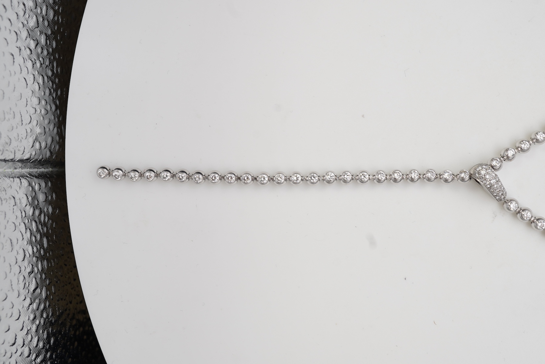 Cartier, a diamond necklace, 'Perles de Diamants', circa 2000